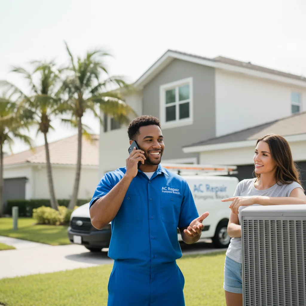 AC Repair Pompano Beach customer support in Helotes
